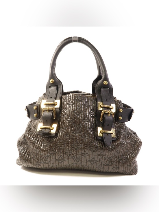 Louis Vuitton Handbags - ✨🛍️ Louis Vuitton Black & Dark Brown Monogram Motard Biker Bag Limited Edition